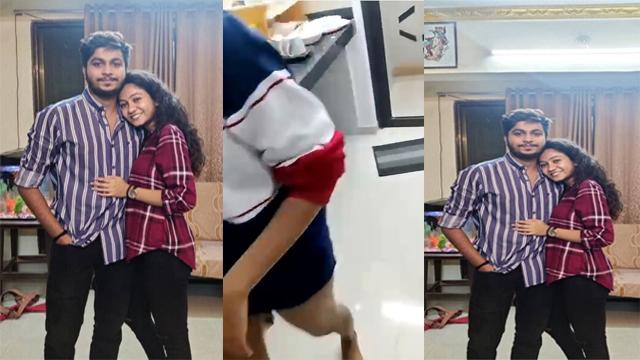 Slim Horny Indian Gf – Blowjob Showing Ass Video